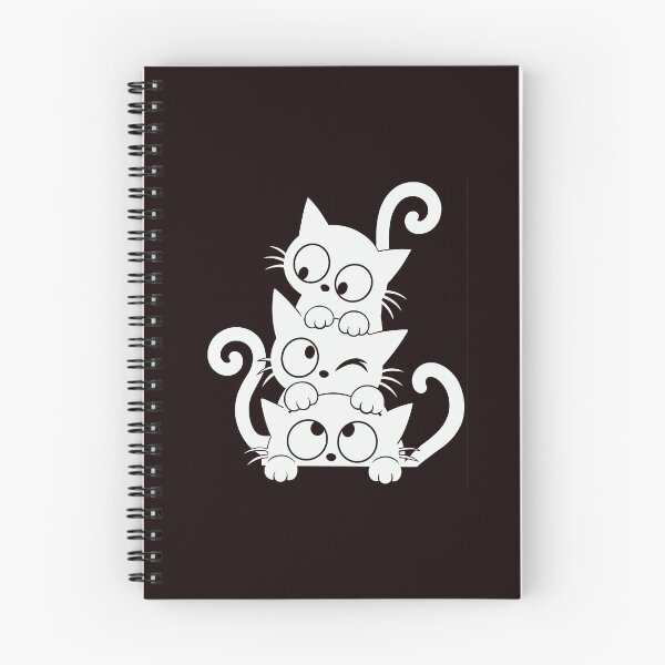 Item preview, Three Stacked Cats – Funny Cat Tower Design designed and sold by ArtPer-design.