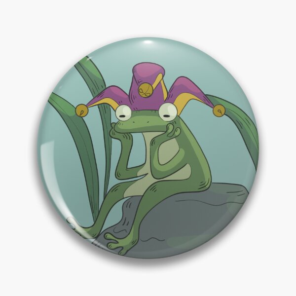 Item preview, Pondering frog designed and sold by BaHumbugi.