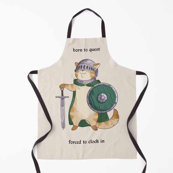 Item preview, born to quest, forced to clock in designed and sold by BaHumbugi.
