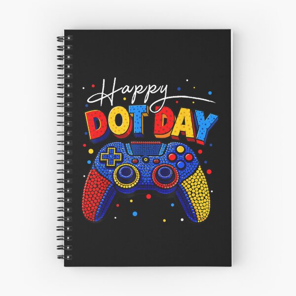 Item preview, Happy Dot Day Shirts for Boys Gamer Polka Dot 2026 designed and sold by Nannythenimfa.