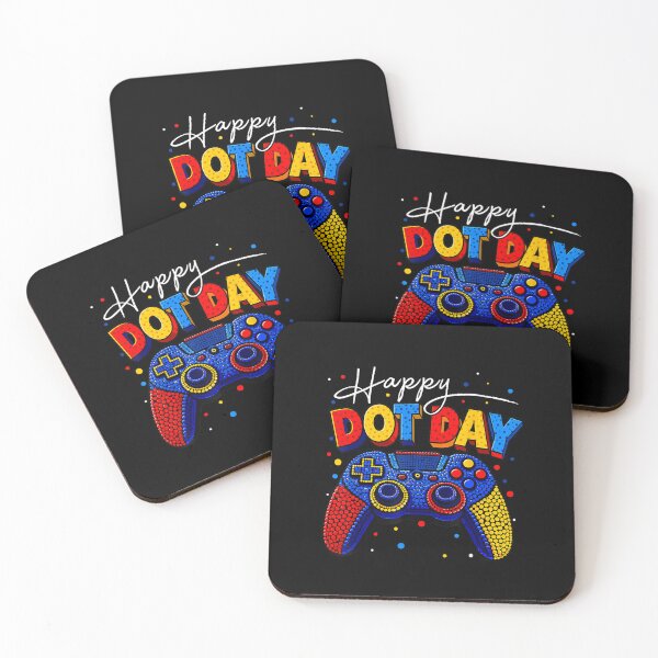 Item preview, Happy Dot Day Shirts for Boys Gamer Polka Dot 2026 designed and sold by Nannythenimfa.