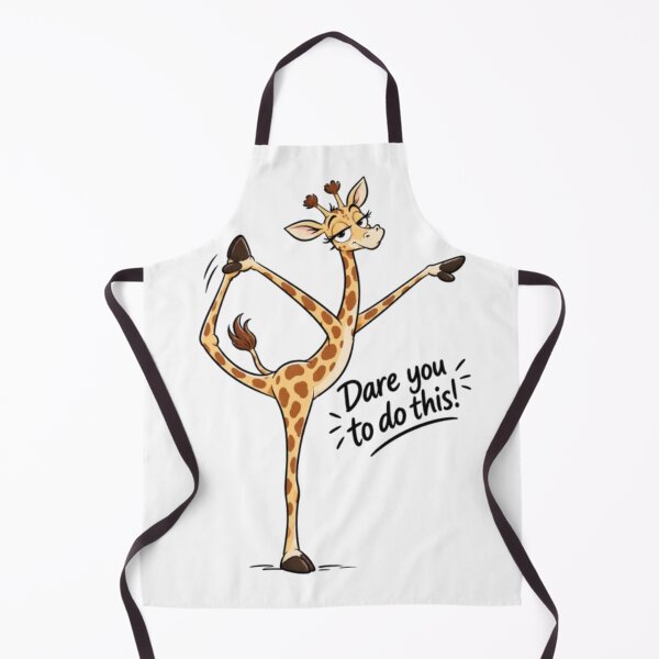 Item preview, Yoga Giraffe Doing Balance Pose designed and sold by Snurly.