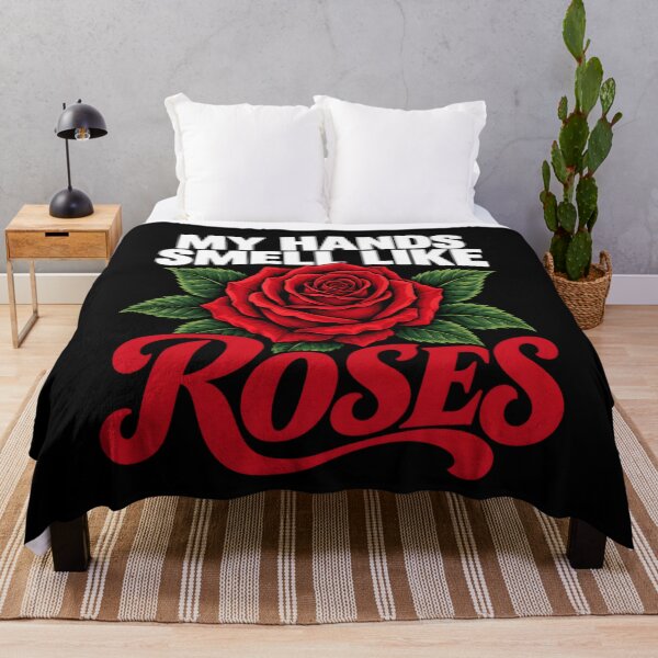 Item preview, My Hands Smell Like Roses Funny Gardening Florist designed and sold by clothesy7.