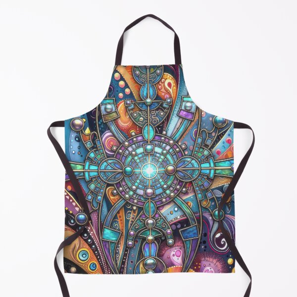 Item preview, Psychedelic Sacred Geometry Steampunk Mandala designed and sold by Frackxion.