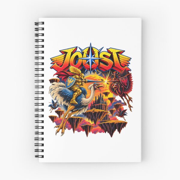 Item preview, Joust – Knights of the Arcade Skies designed and sold by DopeyRobot.