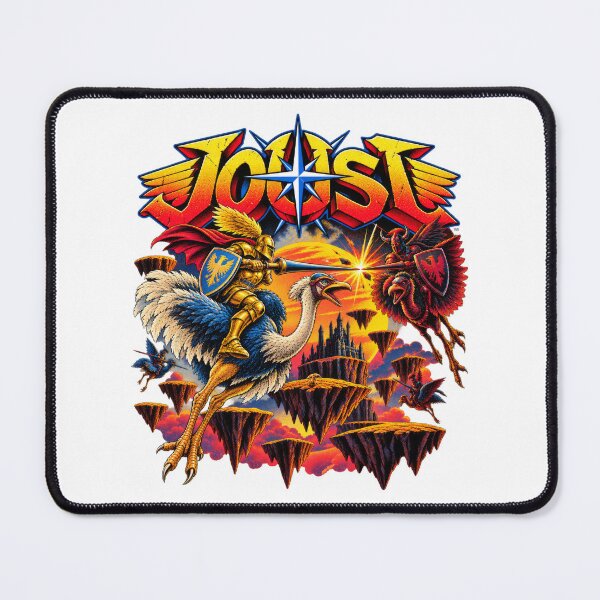 Item preview, Joust – Knights of the Arcade Skies designed and sold by DopeyRobot.