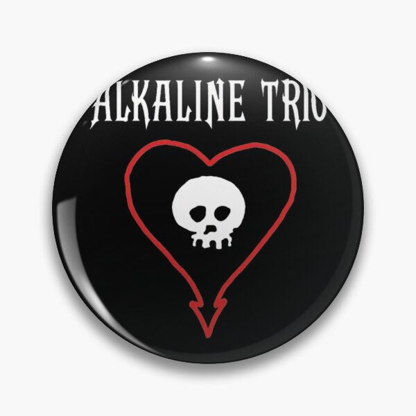Item preview, Alkalines Trios Band Heart Skull Gothic  designed and sold by diaricesaltArt.