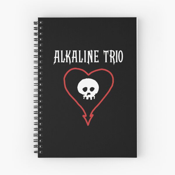 Item preview, Alkalines Trios Band Heart Skull Gothic  designed and sold by diaricesaltArt.