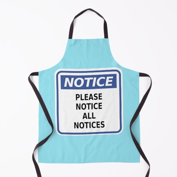 Item preview, Notice: Please Notice All Notice designed and sold by Karate Octopus.