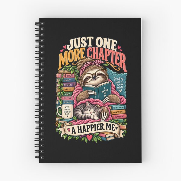 Item preview, Just One More Chapter Funny Sloth Book Lover designed and sold by Ridaelb.