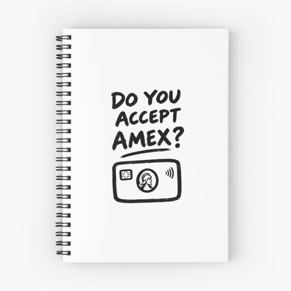 Item preview, DO YOU ACCEPT AMEX designed and sold by FOOTANDGAME.