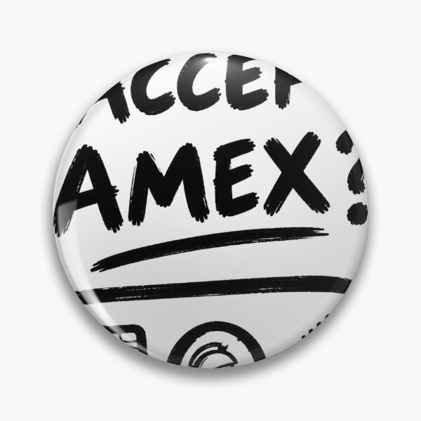 Item preview, DO YOU ACCEPT AMEX designed and sold by FOOTANDGAME.