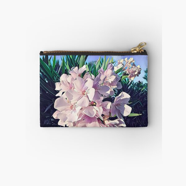 Item preview, Pastel Pink Oleander Flowers Graphic Botanical Art designed and sold by BalkanBloomArt.