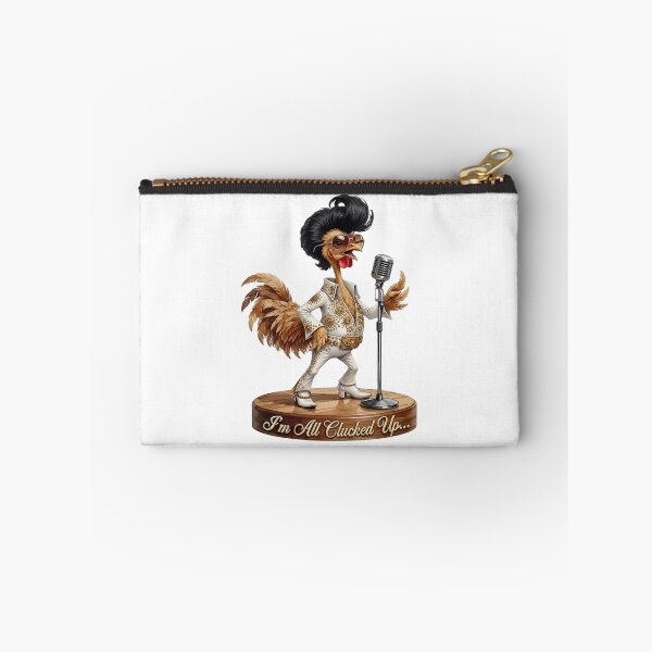 Item preview, I’m All Clucked Up – Funny Rock & Roll Rooster T-Shirt designed and sold by Classic Chaos Creations.