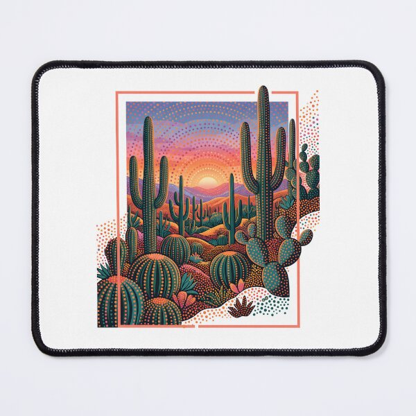 Item preview, Cactus Garden Illustration designed and sold by Museum Of Non-Existing Art.