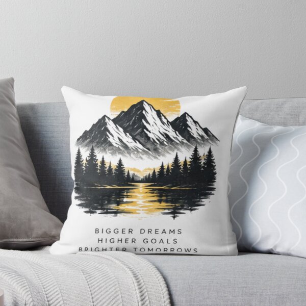 Item preview, Bigger Dreams Higher Goals – Mountain Adventure T-Shirt designed and sold by WeGotThat.