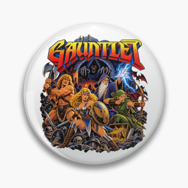Item preview, Gauntlet – Heroes of the Dungeon designed and sold by DopeyRobot.