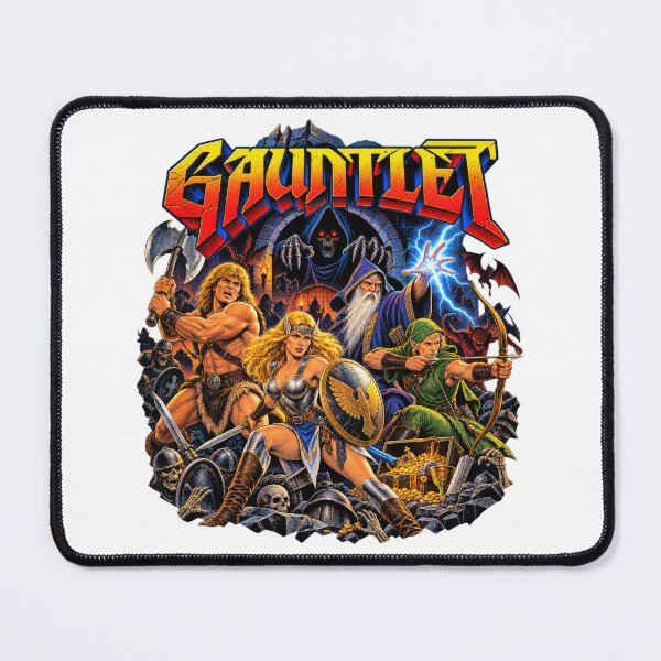 Item preview, Gauntlet – Heroes of the Dungeon designed and sold by DopeyRobot.