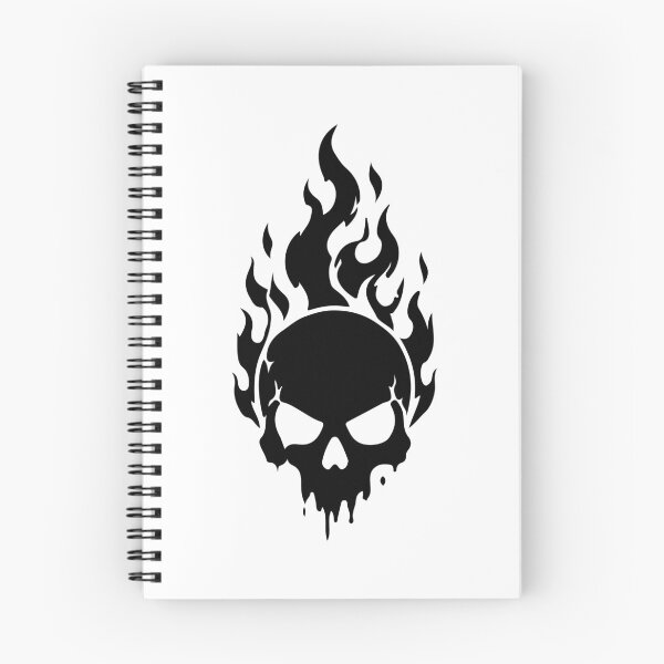 Item preview, Dark Silhouette Skulls 035_1 designed and sold by AhmedHelal24795.