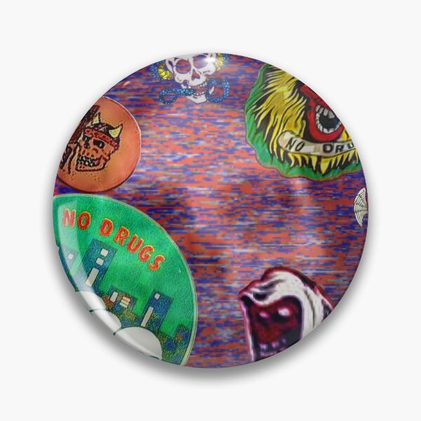 Item preview, collage 90's pog death design  designed and sold by retro_hobbie_shop.