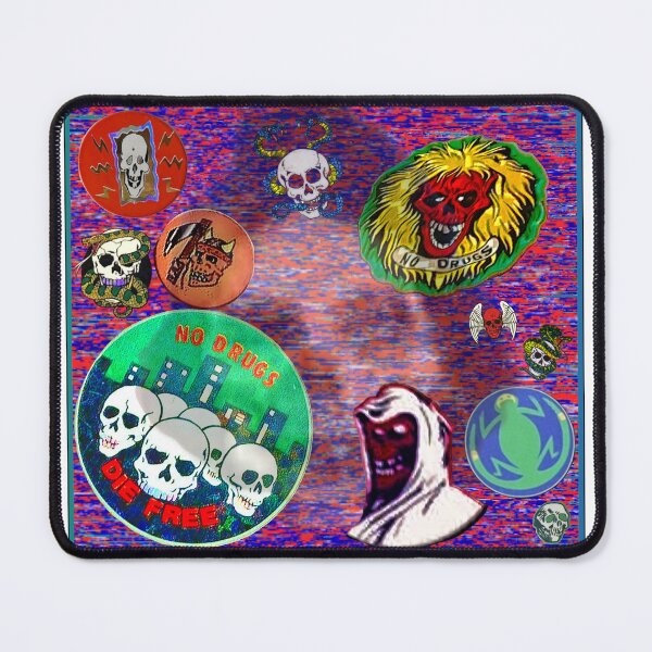 Item preview, collage 90's pog death design  designed and sold by retro_hobbie_shop.