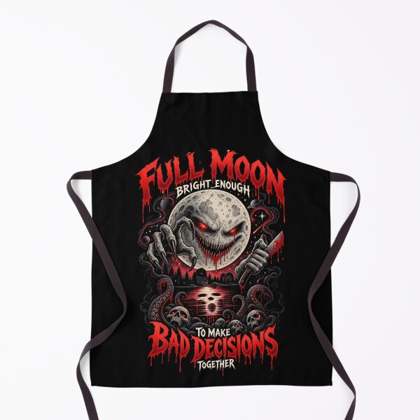 Item preview, Full Moon Bad Decisions - Horror night designed and sold by SidTastic .