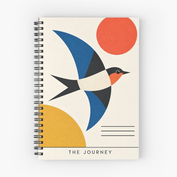 Item preview, "The Journey" | Abstract Bird Art Print | Modern Minimalist Geometric Art designed and sold by Filora Atelier | Bird Art.