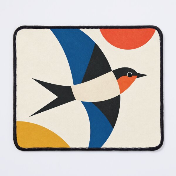 Item preview, "The Journey" | Abstract Bird Art Print | Modern Minimalist Geometric Art designed and sold by Filora Atelier | Bird Art.