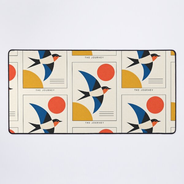 Item preview, "The Journey" | Abstract Bird Art Print | Modern Minimalist Geometric Art designed and sold by Filora Atelier | Bird Art.