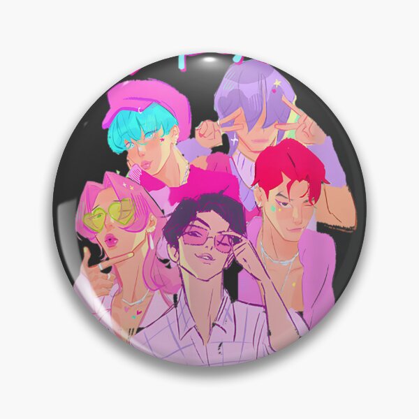 Item preview, KPop Inspired Demon Hunters Design with Dynamic Anime Style designed and sold by COMPLEXOHOLIC.