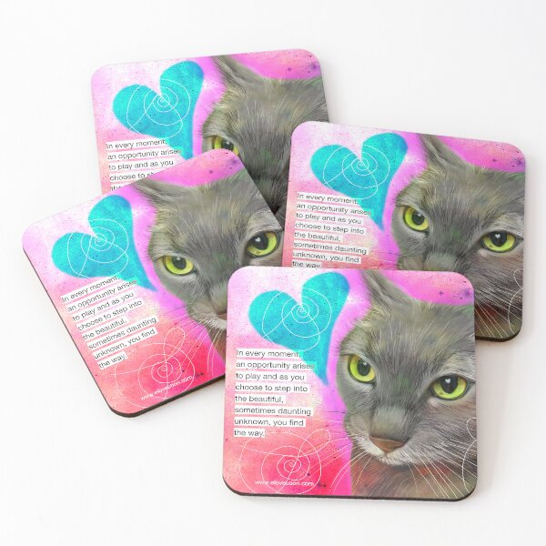 Item preview, What Love Says...Love Cat illustration designed and sold by Jennifer R.  Cook.