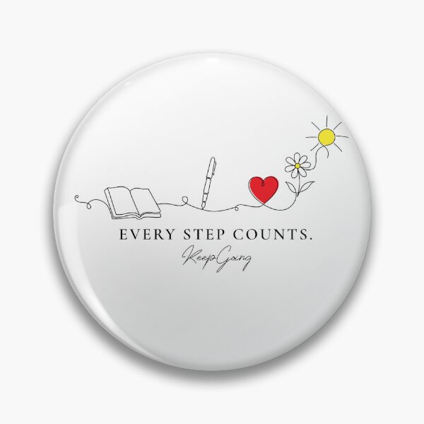 Item preview, Keep Going Every Step Counts Motivational designed and sold by LounisArt.