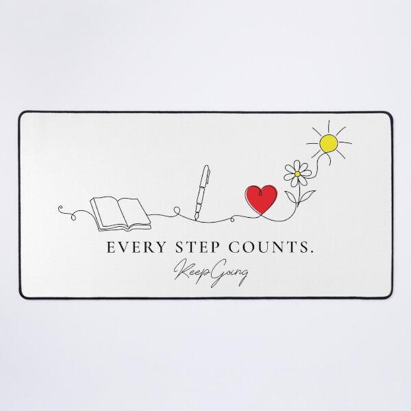 Item preview, Keep Going Every Step Counts Motivational designed and sold by LounisArt.