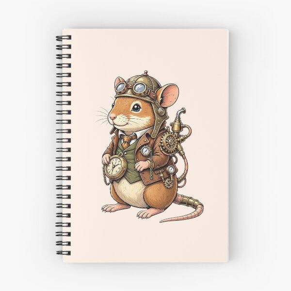 Item preview, Steampunk Mouse – Cute Mechanical Inventor designed and sold by SweetLilith.