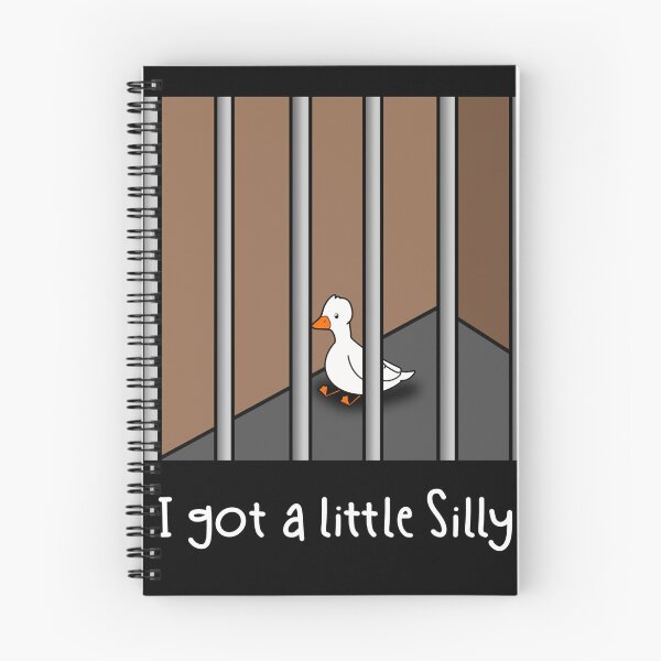Item preview, I got a little silly - Duck in Prison  designed and sold by Freya's Art Shop.