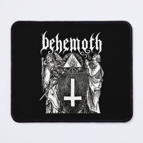Aperçu de l'œuvre Behemoths Band Gothic Cross Metal créée et vendue par diaricesaltArt.