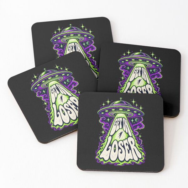Item preview, Get In Loser Psychedelic UFO Abduction designed and sold by Gabriela Mihai.