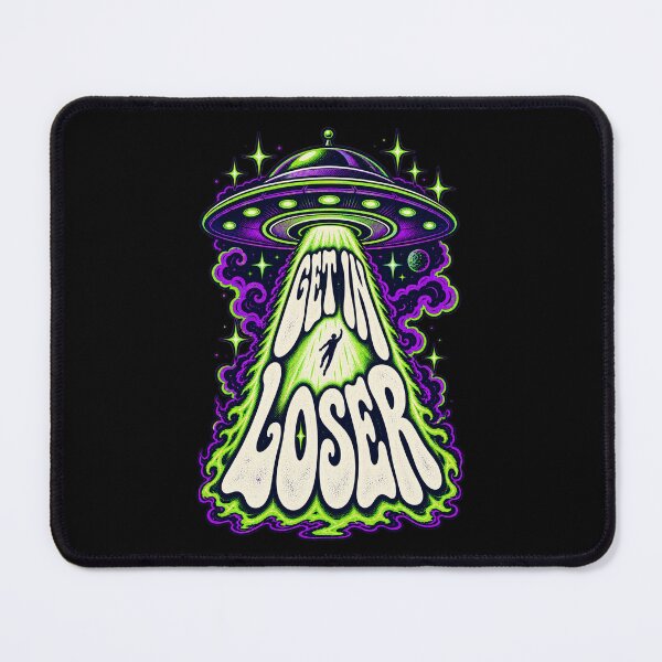 Item preview, Get In Loser Psychedelic UFO Abduction designed and sold by Gabriela Mihai.