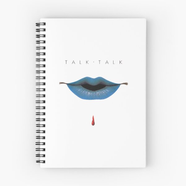 Item preview, Talks Talks Band Blue Lips Blood Minimalist  designed and sold by ramostrangdArt.