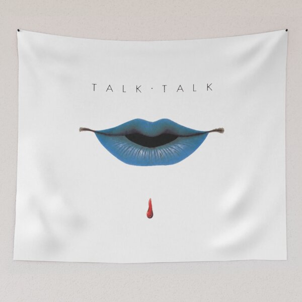 Item preview, Talks Talks Band Blue Lips Blood Minimalist  designed and sold by ramostrangdArt.