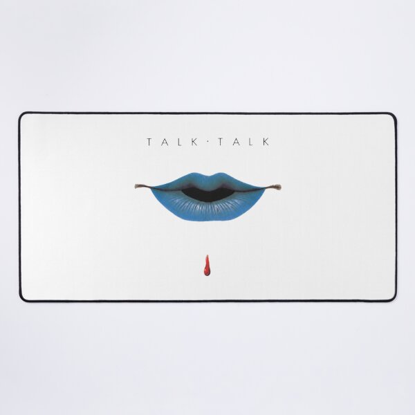 Item preview, Talks Talks Band Blue Lips Blood Minimalist  designed and sold by ramostrangdArt.