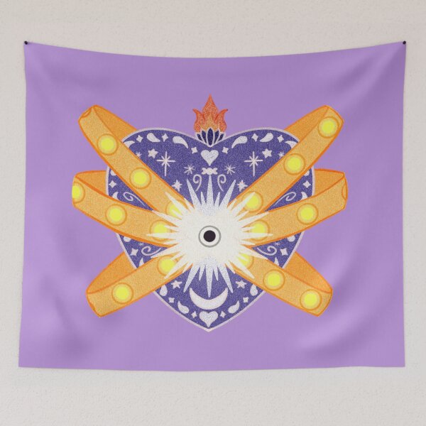 Item preview, biblically accurate cosmic sacred heart designed and sold by goddec.
