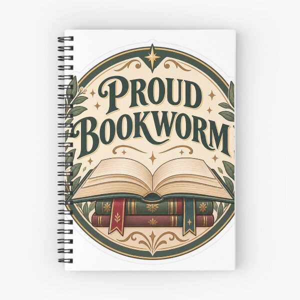 Item preview, Proud Bookworm Vintage Reader Badge Sticker designed and sold by JAY187VK.