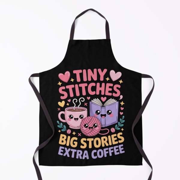 Item preview, Tiny Stitches, Big Stories, Extra Coffee   designed and sold by jkrphoto.