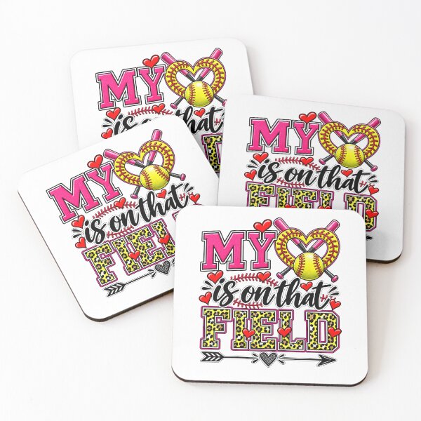 Item preview, My Heart Is On The Field baseball softball designed and sold by sibrina1.