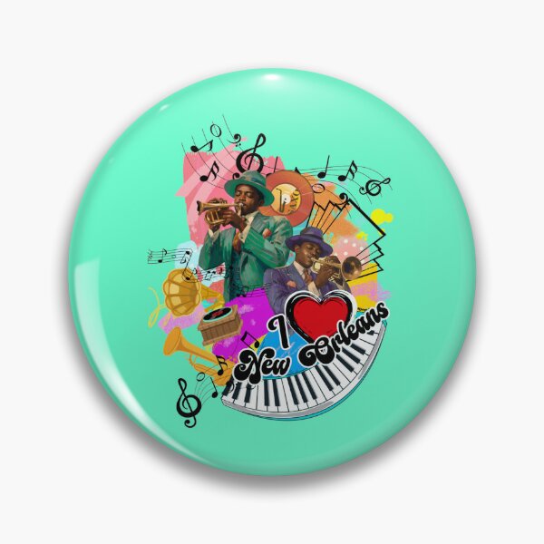 Item preview, I love New Orleans Jazz Medley  designed and sold by artbyomega.