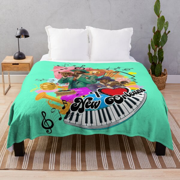 Item preview, I love New Orleans Jazz Medley  designed and sold by artbyomega.
