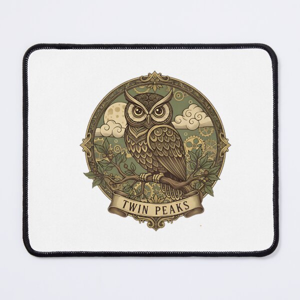 Item preview, Mystical Owl Illustration Inspired by Twin Peaks Style designed and sold by designdex.