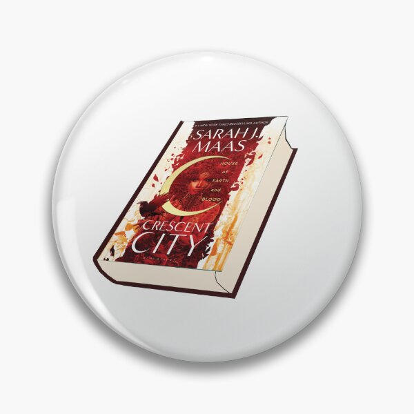 Item preview, Crescent City Sarah J Maas Book Sticker designed and sold by baranskini.