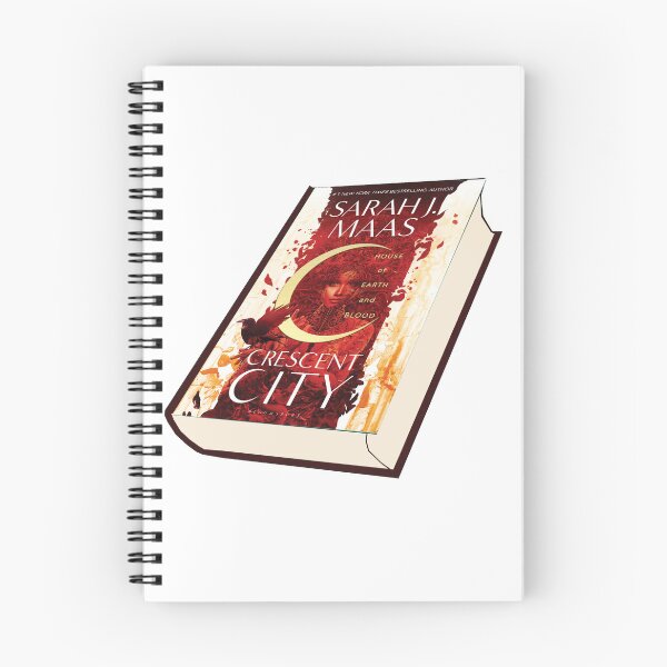 Item preview, Crescent City Sarah J Maas Book Sticker designed and sold by baranskini.